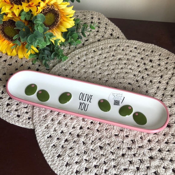 OLIVE YOU Platter Dish - Picture 1 of 8